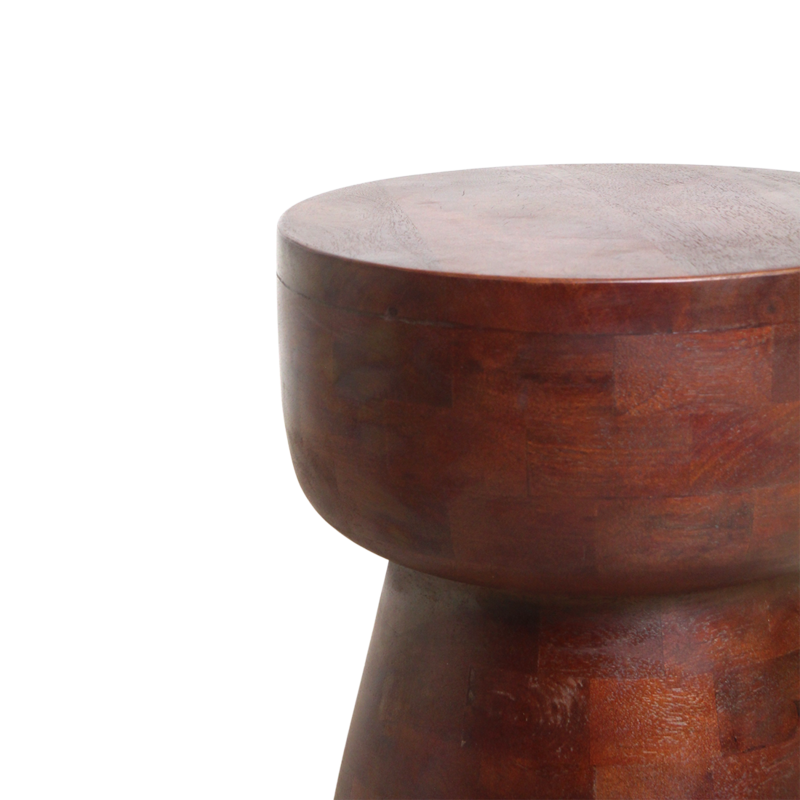 Raw Materials-collectie Pacific mangohouten kruk/bijzettafel Fiji