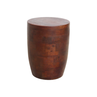 Raw Materials Pacific mangohouten kruk/bijzettafel Tuvalu