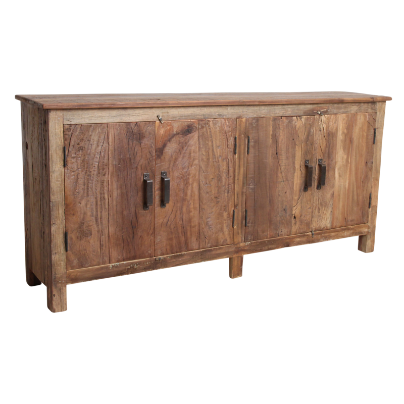 Raw Materials-collectie Farmwood dressoir met 4 deuren