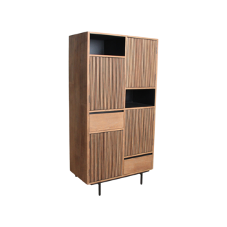 Raw Materials Rhythm teakhouten kast - 90x45x172 cm