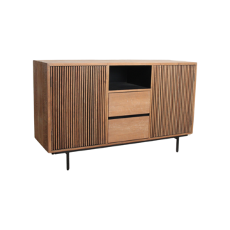 Raw Materials Rhythm teakhouten dressoir - 140x45x85 cm