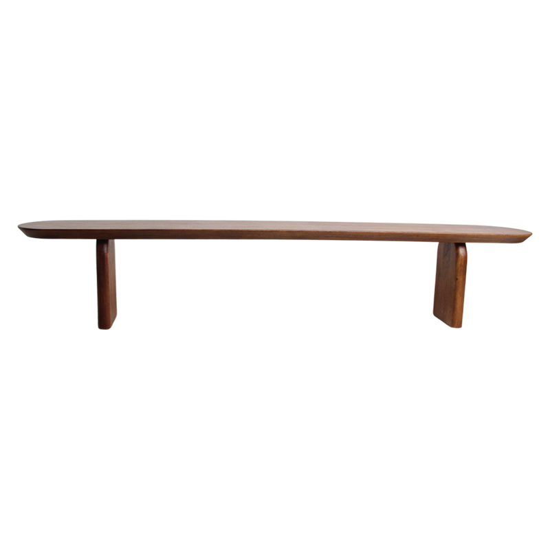 Raw Materials-collectie Bullnose eetkamerbank - 240 cm