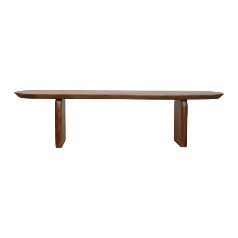 Raw Materials-collectie Bullnose eetkamerbank - 180 cm