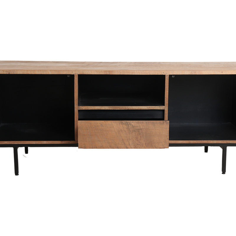 Raw Materials-collectie Rhythm teakhouten tv meubel  - 140x45x55 cm