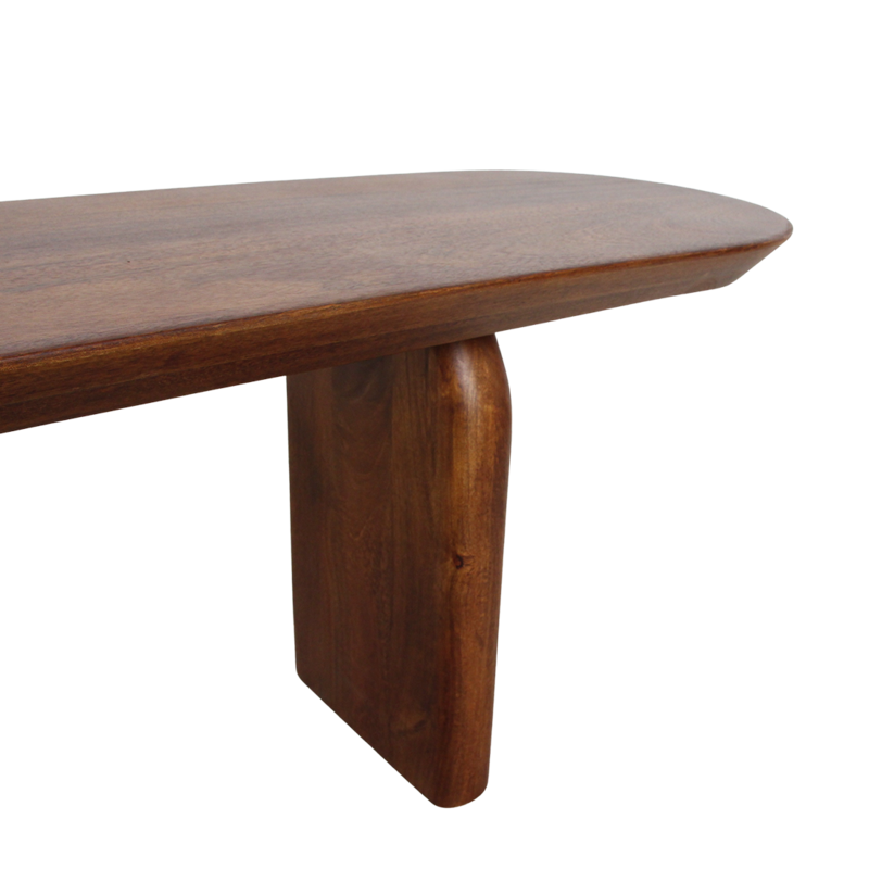 Raw Materials-collectie Bullnose eetkamerbank - 240 cm