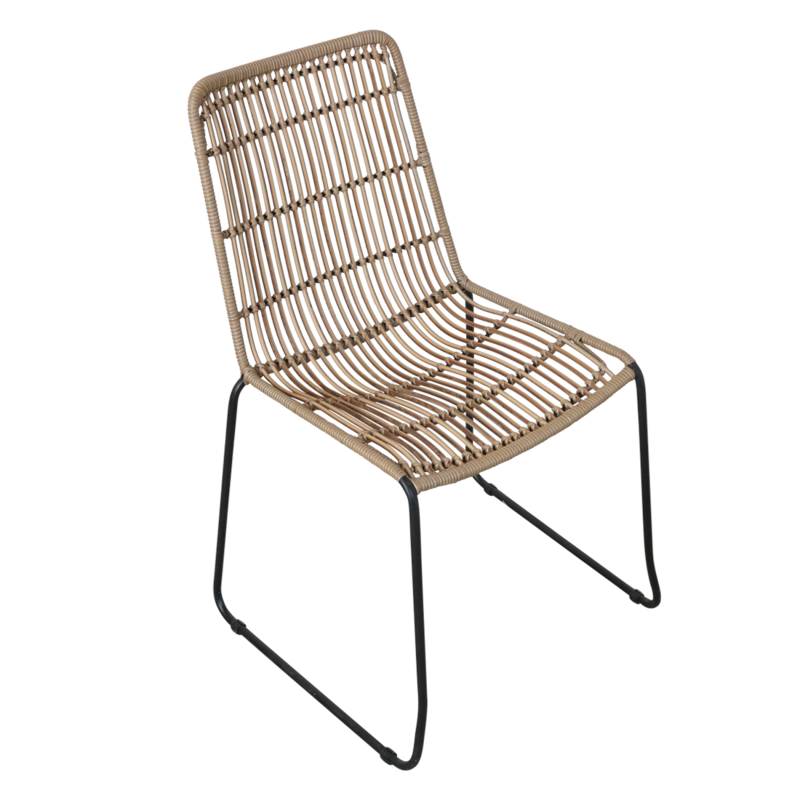 Raw Materials-collectie Jane naturel tuinstoel (set of 2)