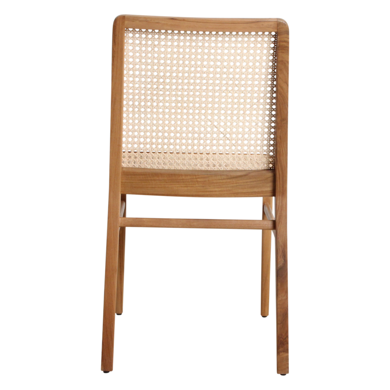 Raw Materials-collectie Nova teakhouten eetkamerstoel - naturel (set of 2)