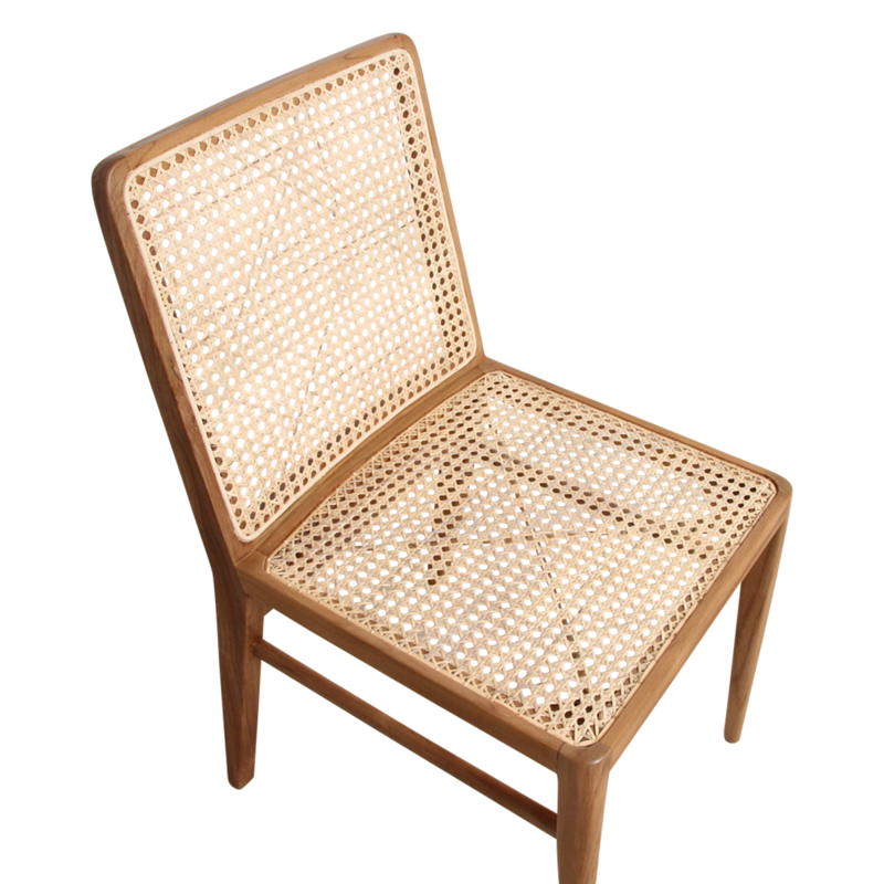 Raw Materials-collectie Nova teakhouten eetkamerstoel - naturel (set of 2)