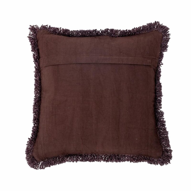 Bloomingville-collectie Delva Cushion, Purple, Cotton