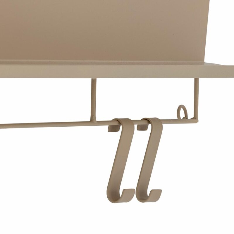 Bloomingville-collectie Metalen wandrek Osca naturel 60x60 cm