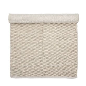 Bloomingville Madeleine Rug, White, Wool
