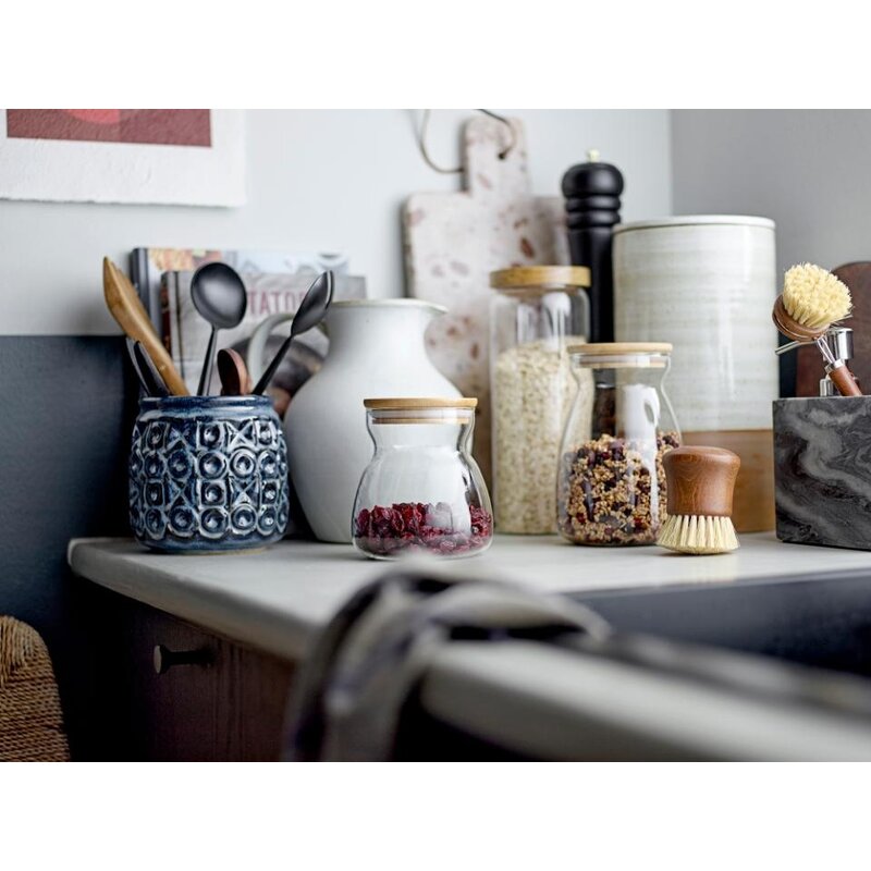 Bloomingville-collectie Marmeren zeepdispenser Maia grijs