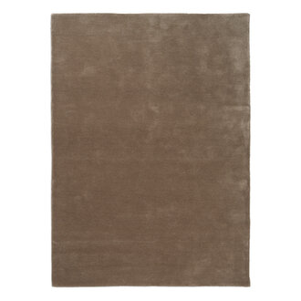 ferm LIVING Stille getuft vloerkleed 160 x 250 asbruin