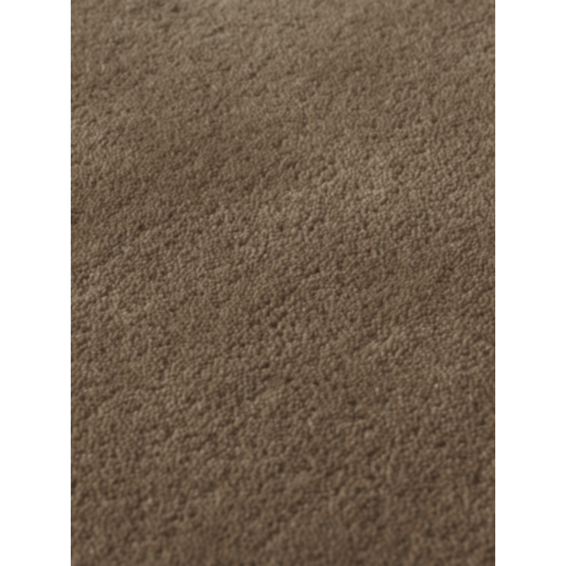 ferm LIVING-collectie Stille getuft vloerkleed 160 x 250 asbruin