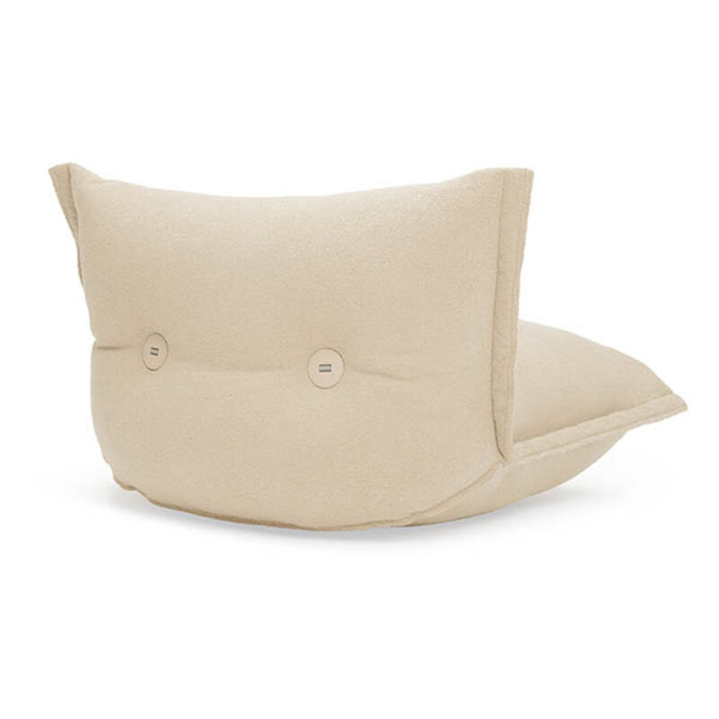 Fatboy-collectie The BonBaron Sherpa eenpersoons zitter Ecru