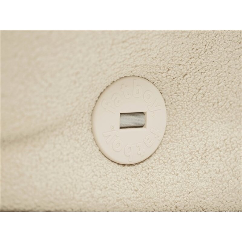 Fatboy-collectie The BonBaron Sherpa eenpersoons zitter Ecru