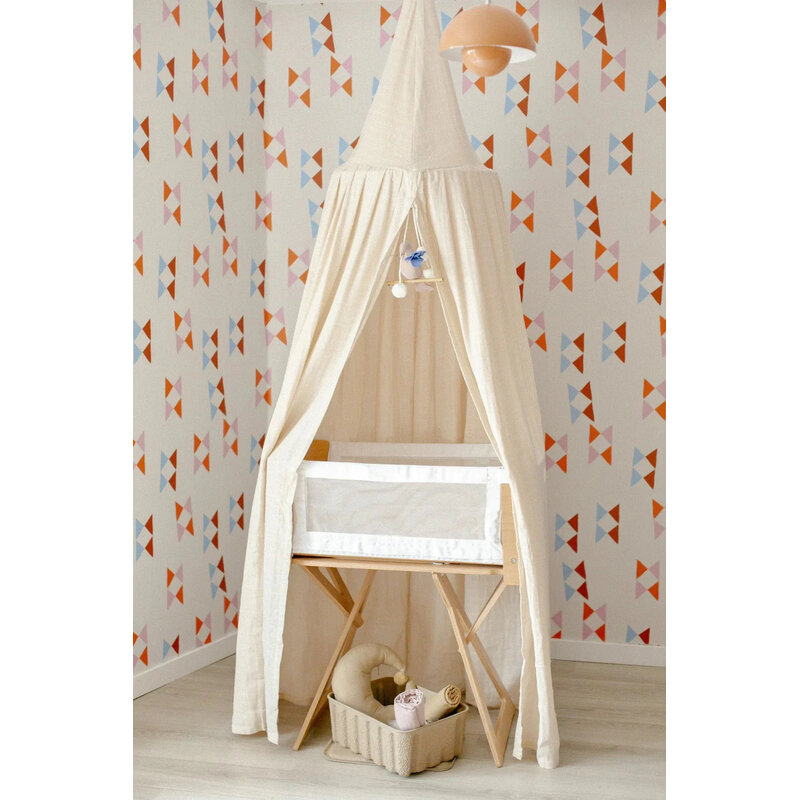 Meet Me at the Wall-collectie Behang Wow Bow Uni - Carolien Baudoin