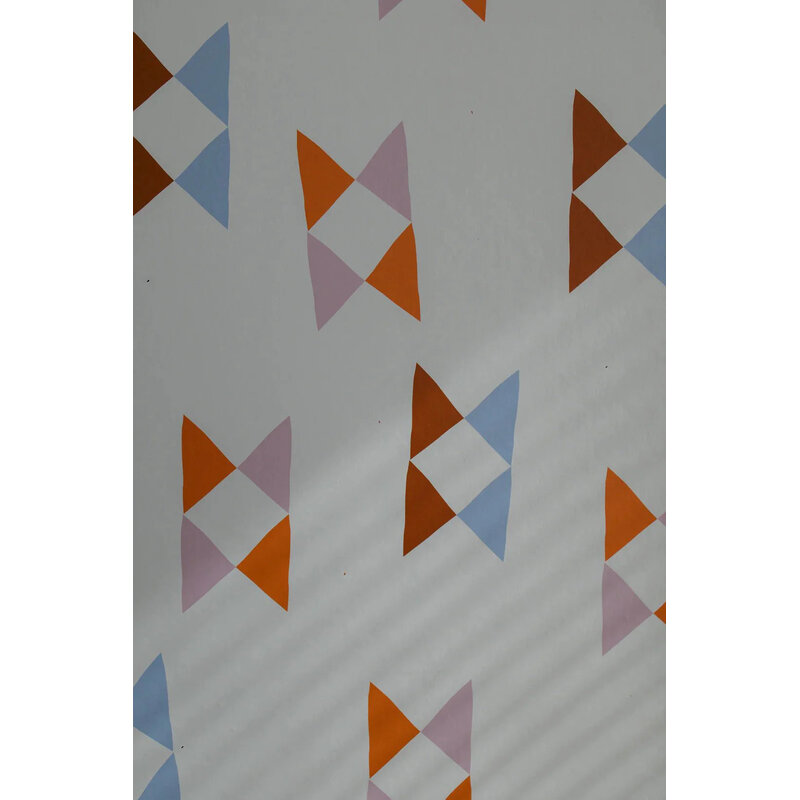 Meet Me at the Wall-collectie Behang Wow Bow Uni - Carolien Baudoin