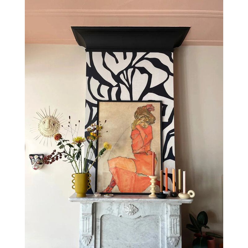 Meet Me at the Wall-collectie Behang  Flow Dark - Sabine van Vessem