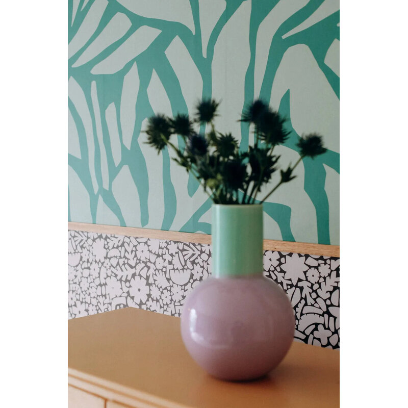 Meet Me at the Wall-collectie Behang Meet Me at the Wall -  Flowerfield Brown - Naturel Noord