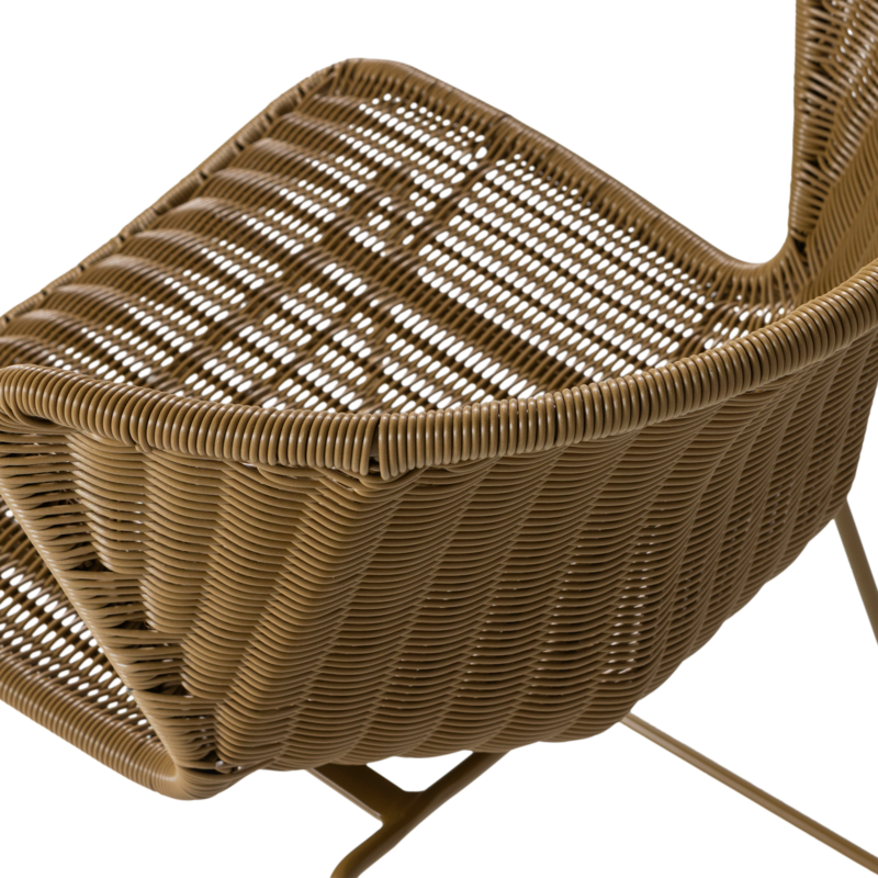 WOOOD-collectie Wings Tuinstoel Honinggeel - Set Van 2
