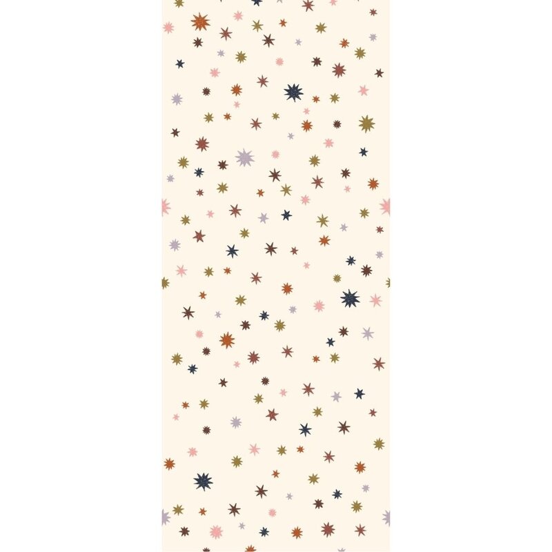 Meet Me at the Wall-collectie Kinderbehang Starry Night - Multicolor - Joelle Wehkamp