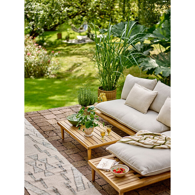 Bloomingville-collectie Cesano Loungeset Naturel FSC®100% Acacia