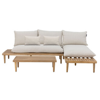 Bloomingville Cesano Lounge set, Nature, FSC®100%, Acacia