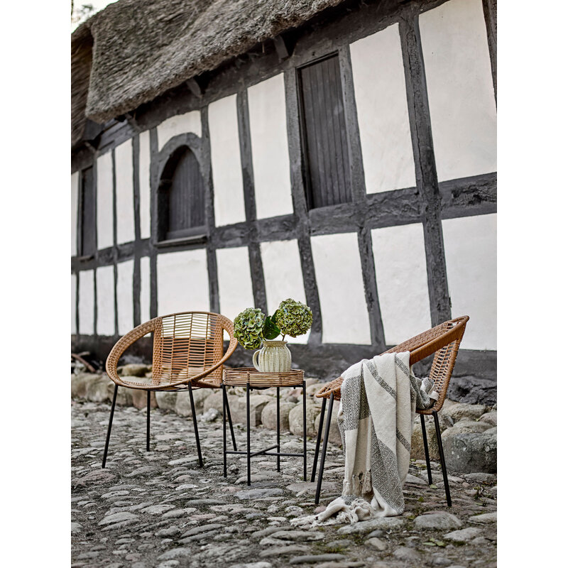 Bloomingville-collectie Dudine Lounge set, Nature, Polyrattan
