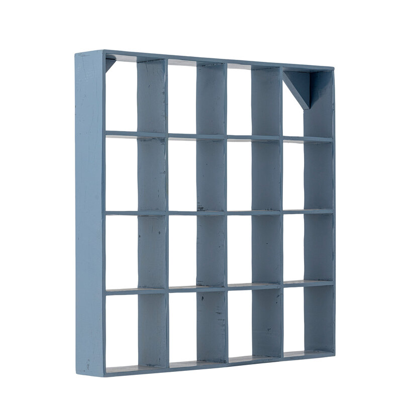 Bloomingville-collectie Bekka Shelf, Blue, Reclaimed Wood