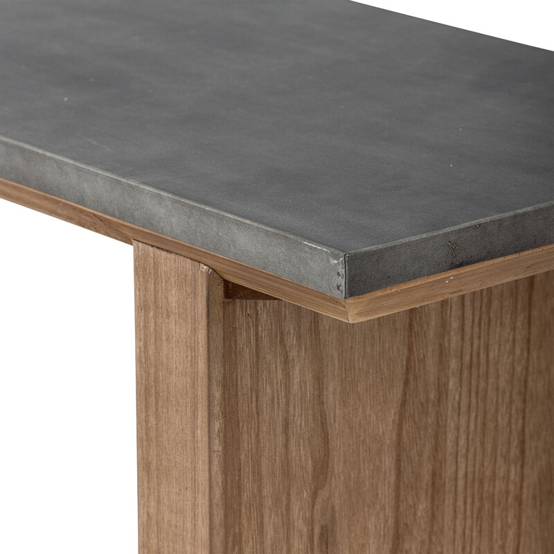 Bloomingville-collectie Riva Console Table, Brown, Firwood