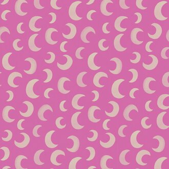 Meet Me at the Wall Behang Meet Me at the Wall - Moon Pink Pop
