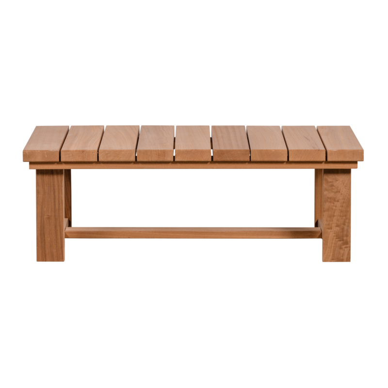 WOOOD-collectie Banco Tuin Salontafel Ayous Hout Naturel [Fsc]