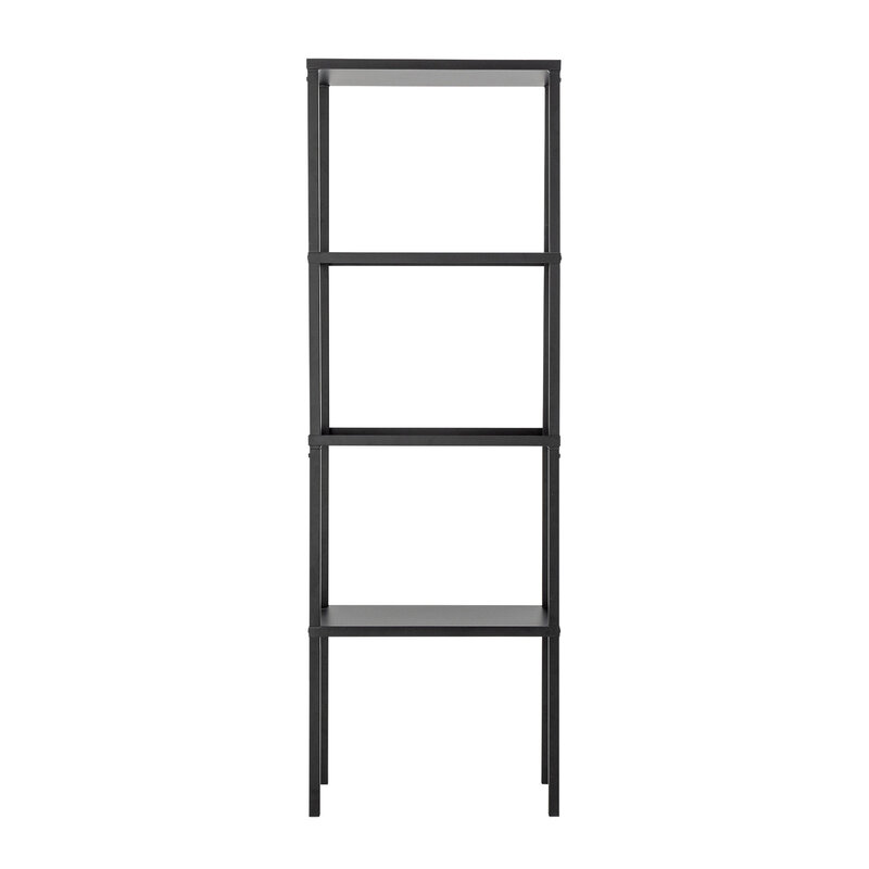 Bloomingville-collectie Loups Boekenkast Zwart Metaal