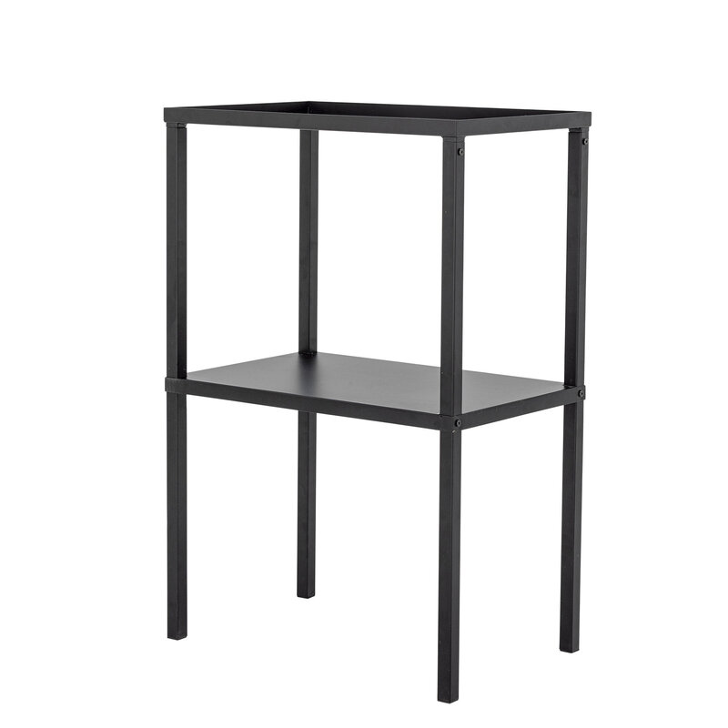 Bloomingville-collectie Loups Boekenkast Zwart Metaal