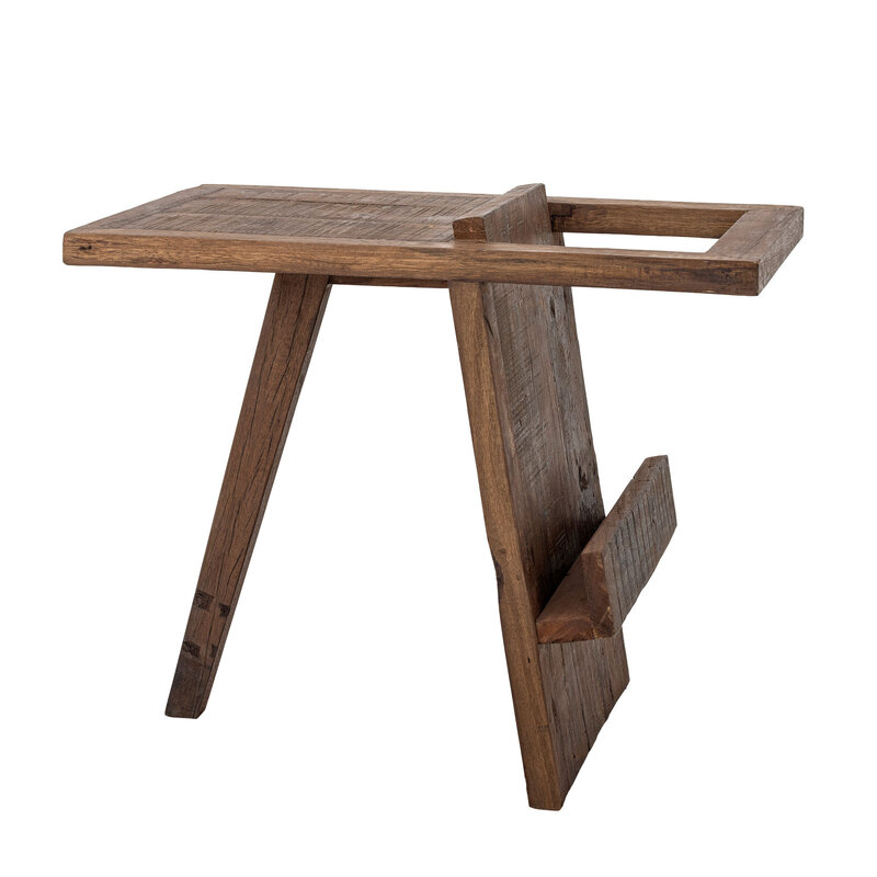 Bloomingville-collectie Villum Side Table, Brown, Reclaimed Wood