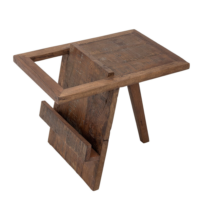 Bloomingville-collectie Villum Side Table, Brown, Reclaimed Wood