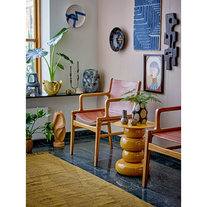 Bloomingville-collectie Velva Wall Decor, Blue, Wool OEKO-TEX®