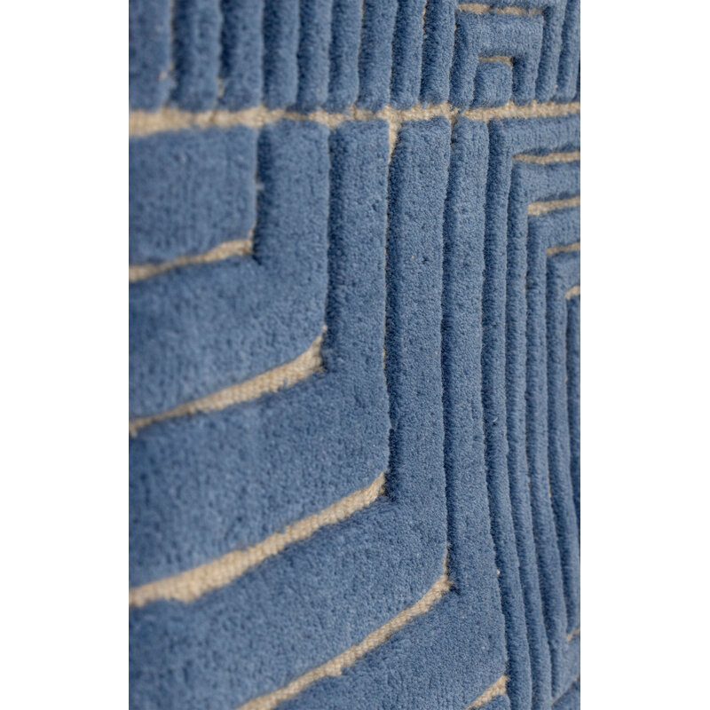 Bloomingville-collectie Velva Wanddecoratie Blauw Wol OEKO-TEX®
