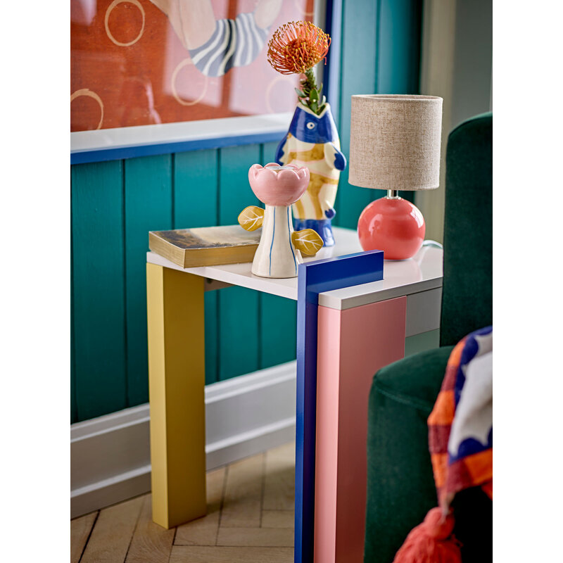 Bloomingville-collectie Banjo Bijzettafel Multicolor FSC® 100% MDF