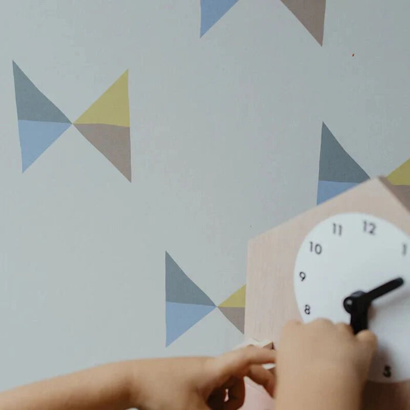 Meet Me at the Wall-collectie Behang Bowie Tie - Carolien Baudoin