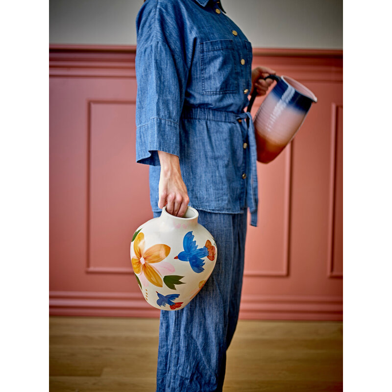 Bloomingville-collectie Maricala Vaas Multicolor aardewerk