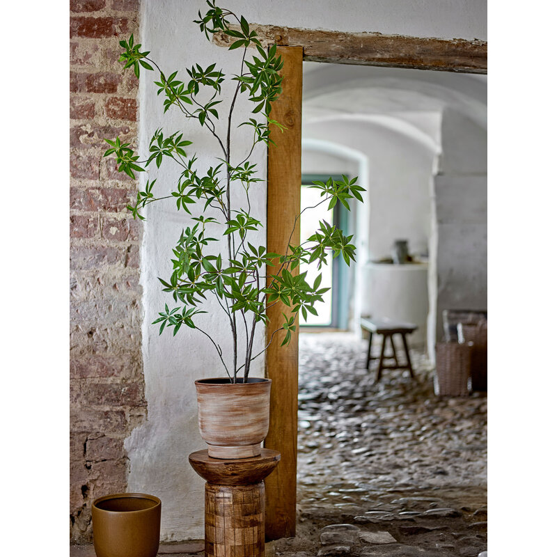 Bloomingville-collectie Palmatum Plant, Green, Artificial Flowers