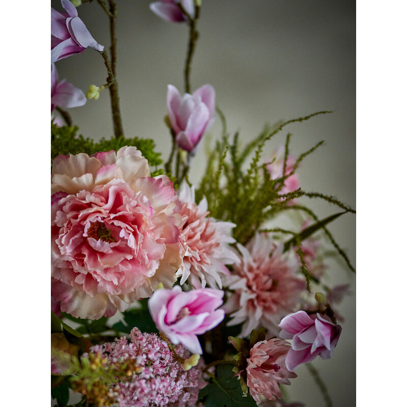 Bloomingville-collectie Breeze boeket roos kunstbloemen