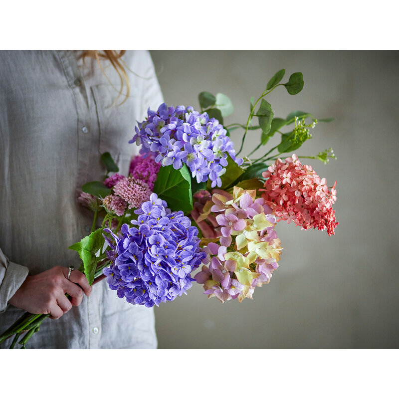 Bloomingville-collectie Edge boeket paars kunstbloemen