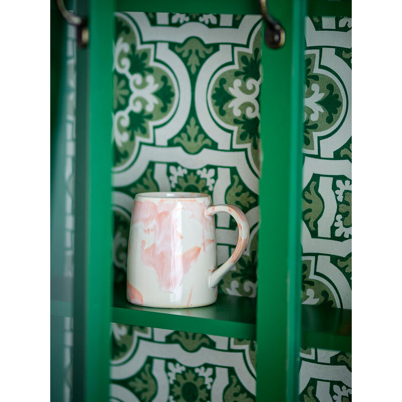 Bloomingville-collectie Winnie Mok multicolour aardewerk beige en roze