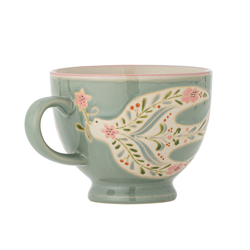 Bloomingville-collectie Rosalynde Mok Groen aardewerk