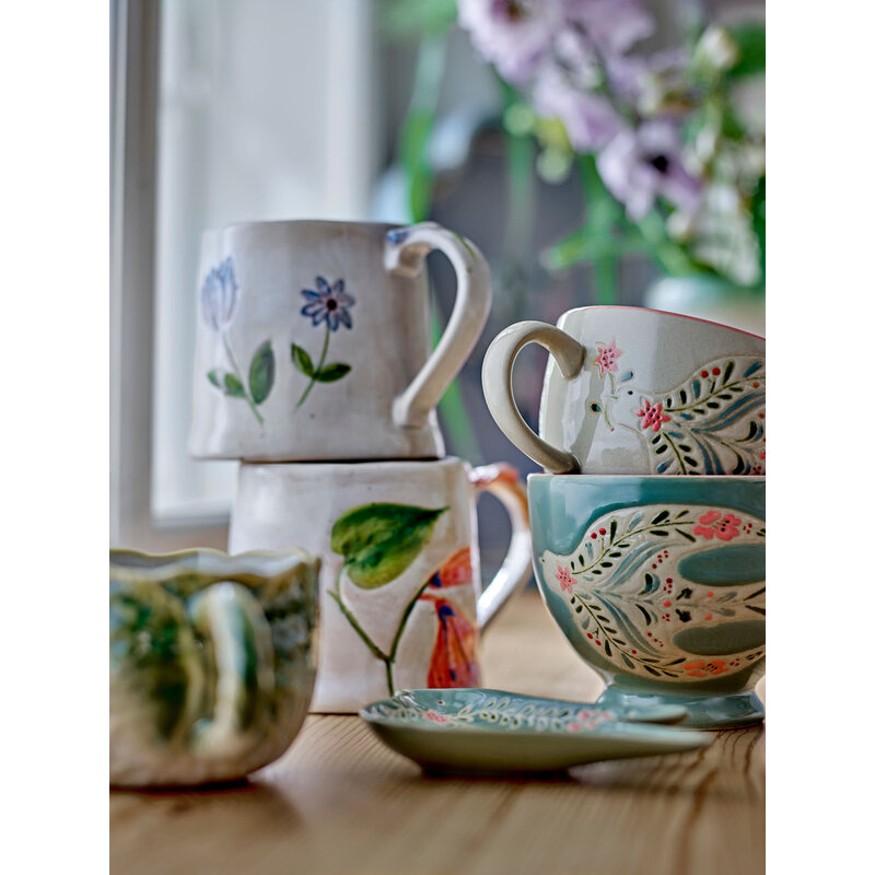 Bloomingville-collectie Rosalynde Mok Groen aardewerk