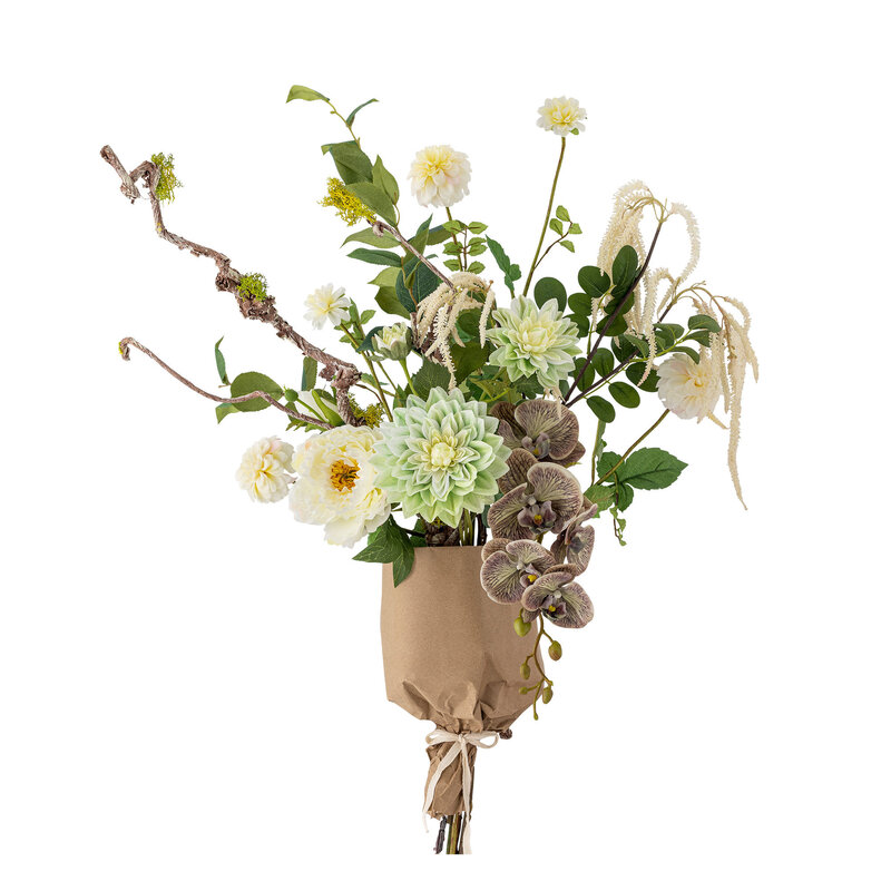 Bloomingville-collectie Rise Bouquet, White, Artificial Flowers