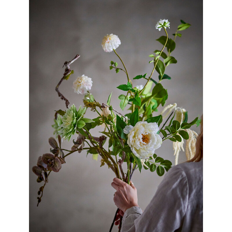 Bloomingville-collectie Rise Bouquet, White, Artificial Flowers